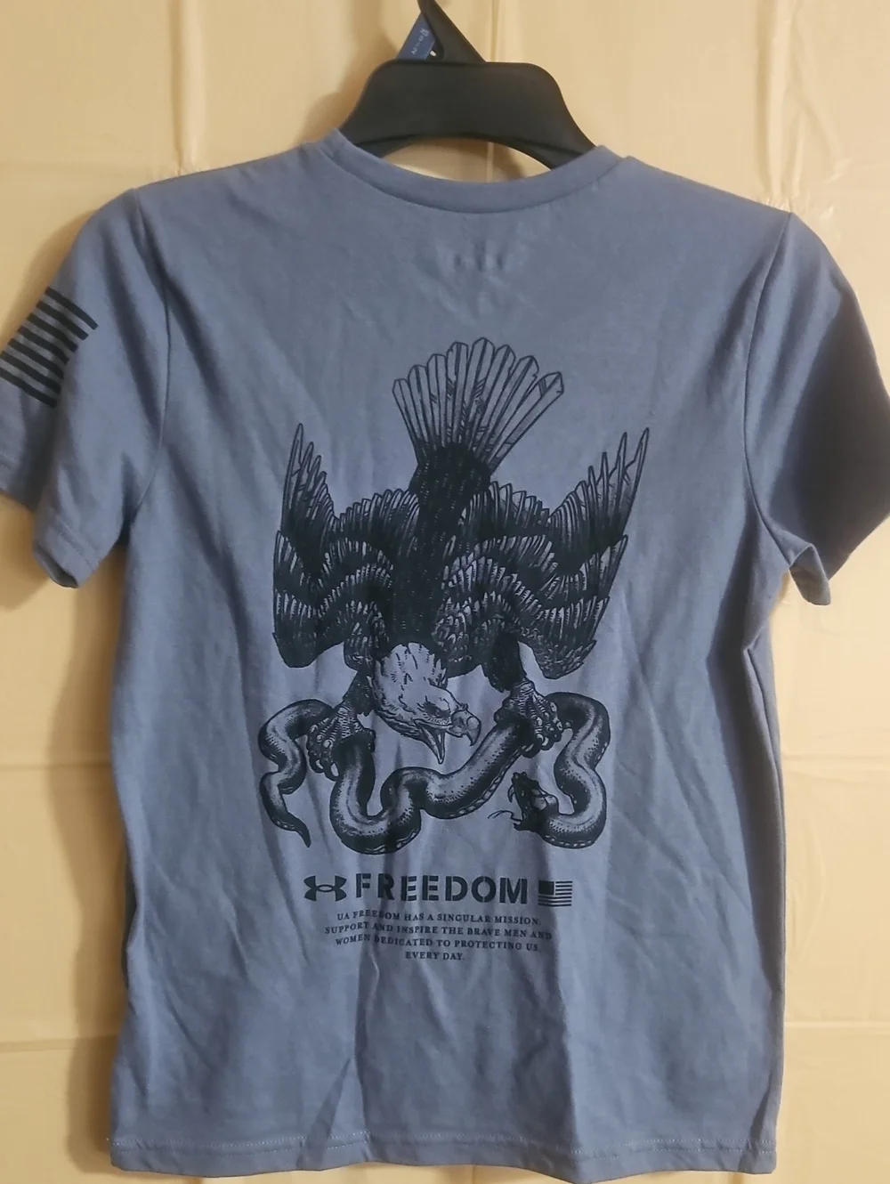 Under Armour Boys’ Freedom Military Graphic T-Shirt: GRAY: NEW WITH TAGS: SIZE M